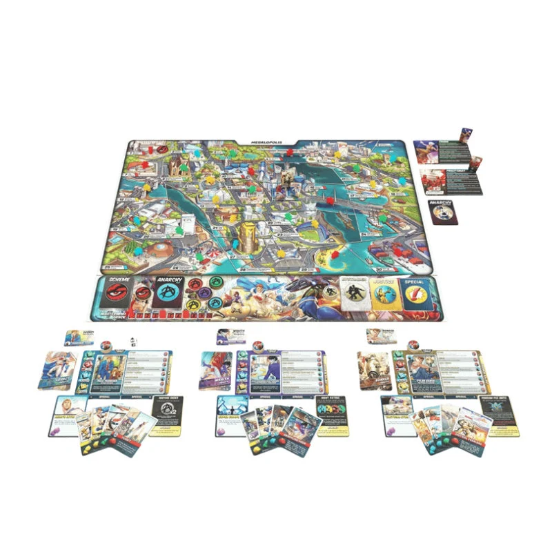 Arcane Wonders Freedom Five Core Game Kickstarter Edition - Painted