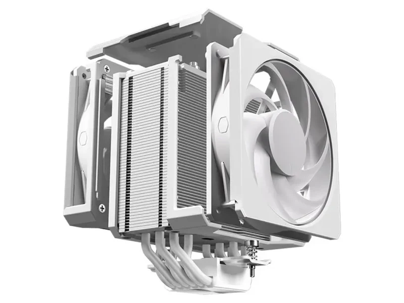 Cooler Master Hyper 612 APEX PRO Dual Mobius Fans 120mm CPU Air Cooler - White Edition
