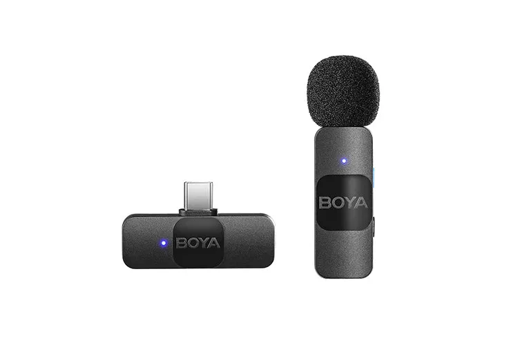 Boya BY-V10 Wireless Lavalier Microphone for Android USB-C
