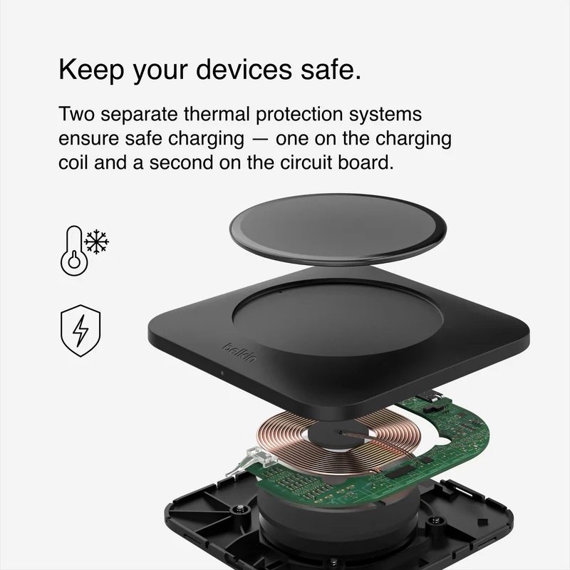 Belkin BoostCharge Universal Easy Align 15W Wireless Charging Pad