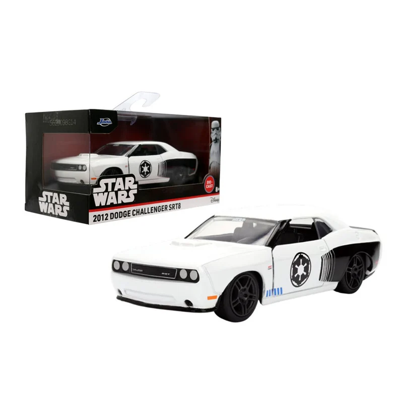 Jada 1:32 Star Wars 2012 Dodge Challenger SRT8 Storm Trooper Diecast Model Car