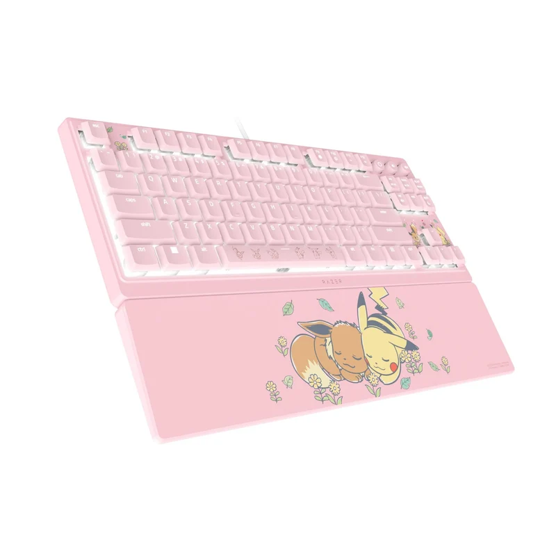 Razer Ornata V3 Tenkeyless Low Profile Gaming Keyboard Pikachu / Eevee Edition
