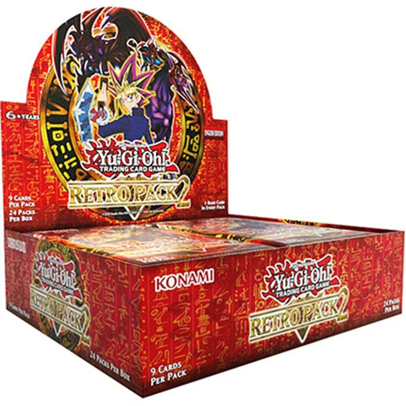 Yu-Gi-Oh! TCG: Retro Pack 2 Reprint Edition 24 Booster Packs Display Box 2025