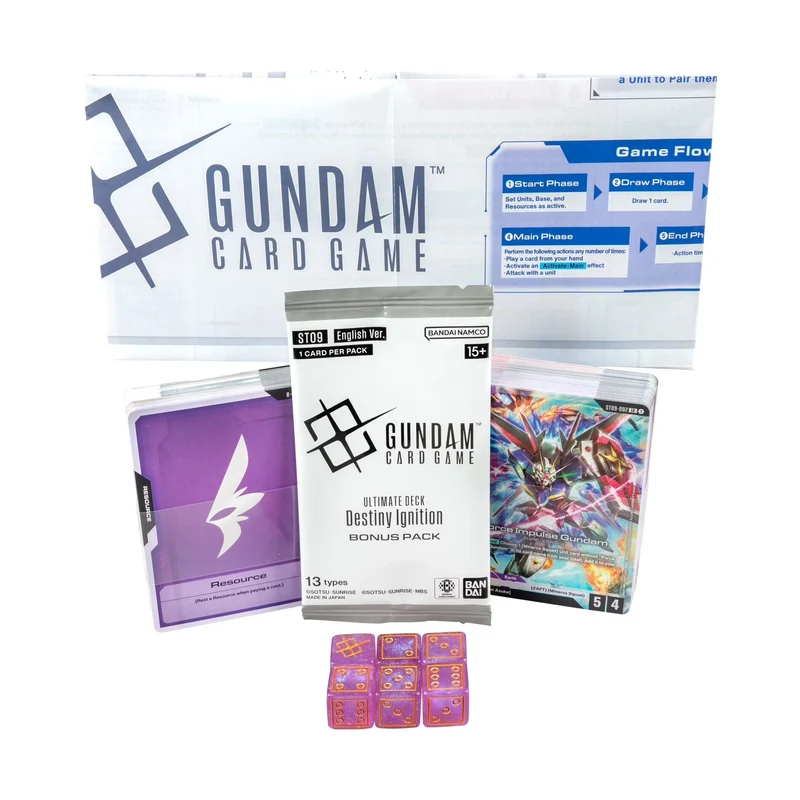 Bandai Gundam Card Game: Ultimate Deck - Destiny Ignition [ST09] 1pc