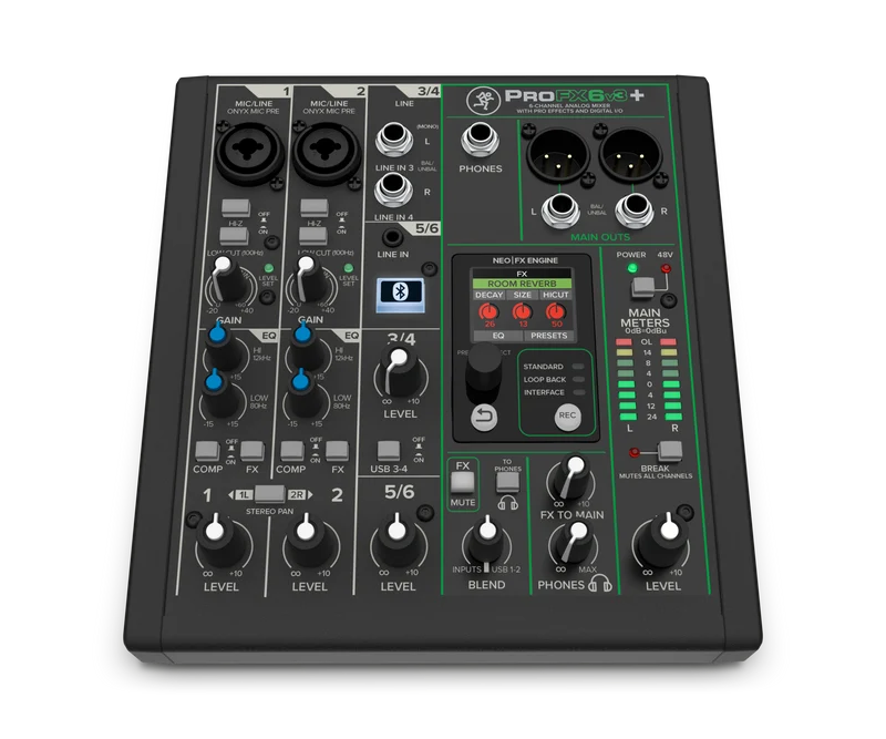 Mackie ProFX6v3+