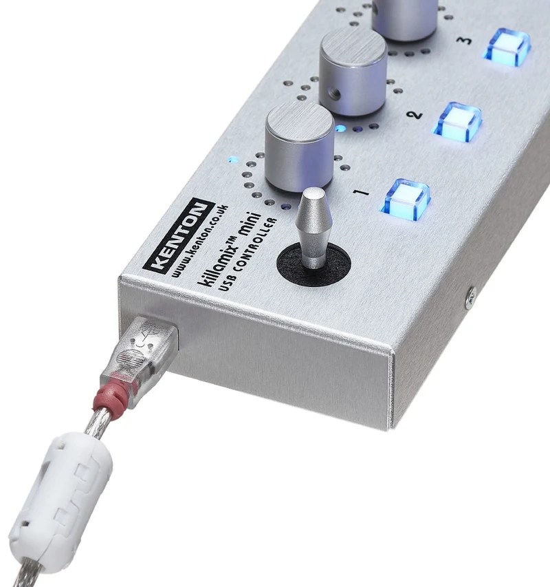 Kenton Killamix Mini - detented encoders (clicky)