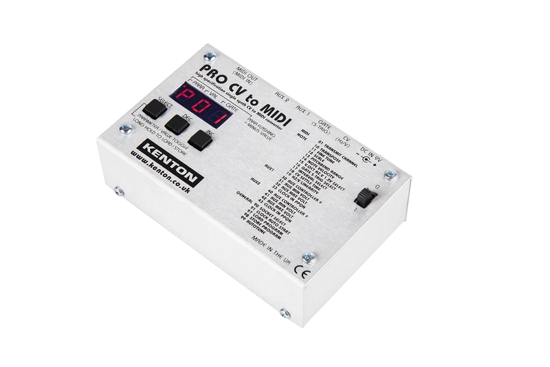 Kenton Pro CV to MIDI