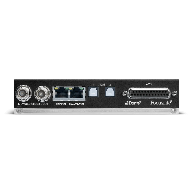 Focusrite ISA ADN8 8 Channel Expansion Card with Dante