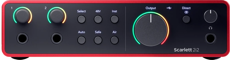 Focusrite Scarlett 2i2 Studio 4th Gen.
