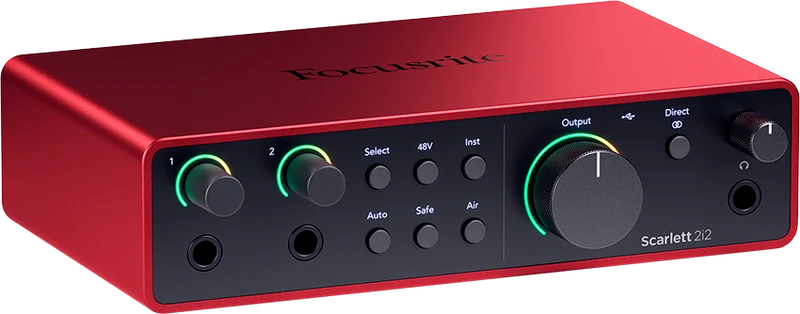 Focusrite Scarlett 2i2 4th Gen