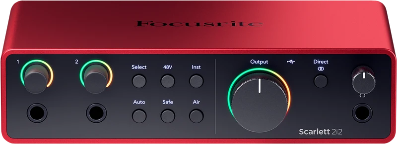 Focusrite Scarlett 2i2 4th Gen