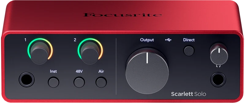 Focusrite Scarlett Solo 4th Gen