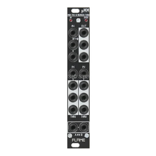Flame uMM Midi Merge/Thru A/B Converter