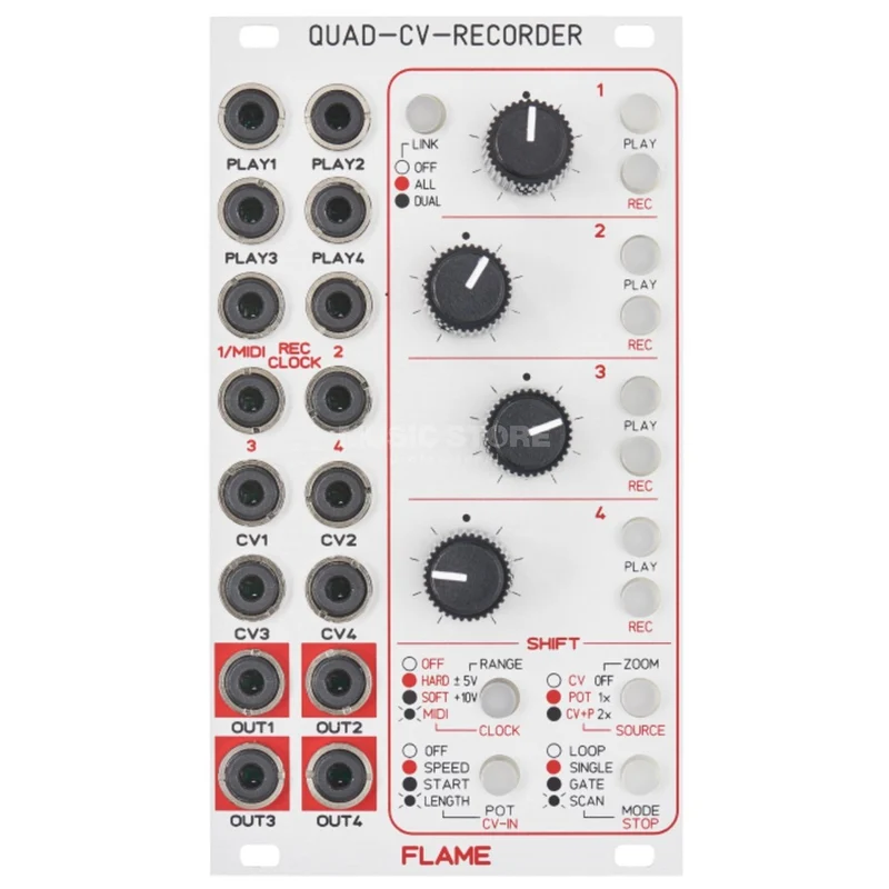 Flame Quad CV-Recorder