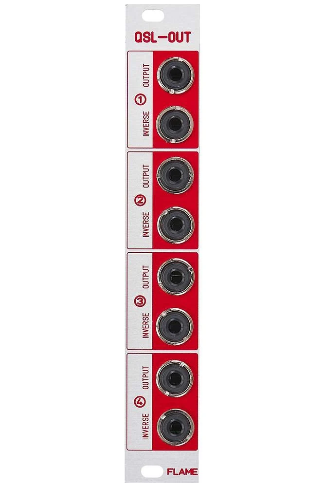 Flame QSLIDER Quad Control Voltage Source silver - last few