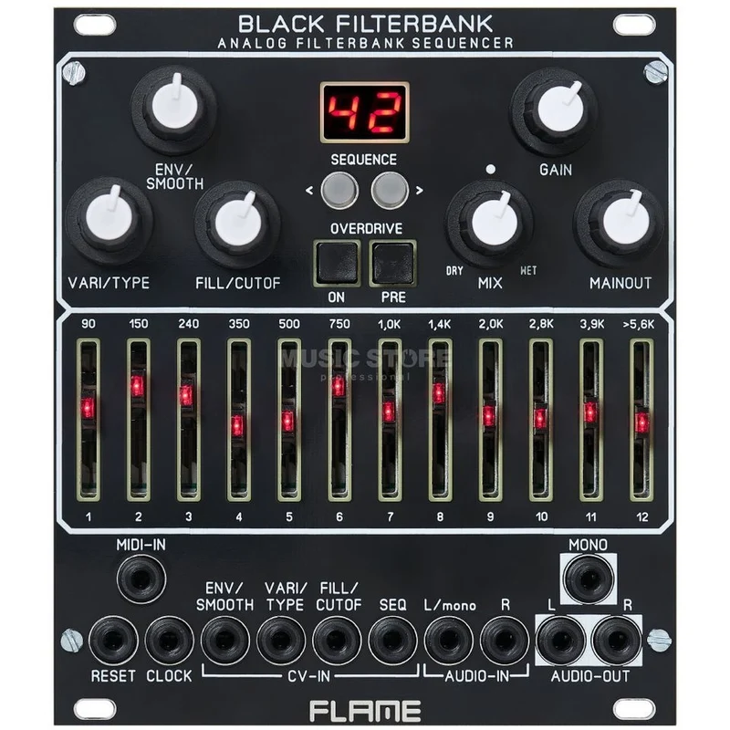 Flame Black Filterbank