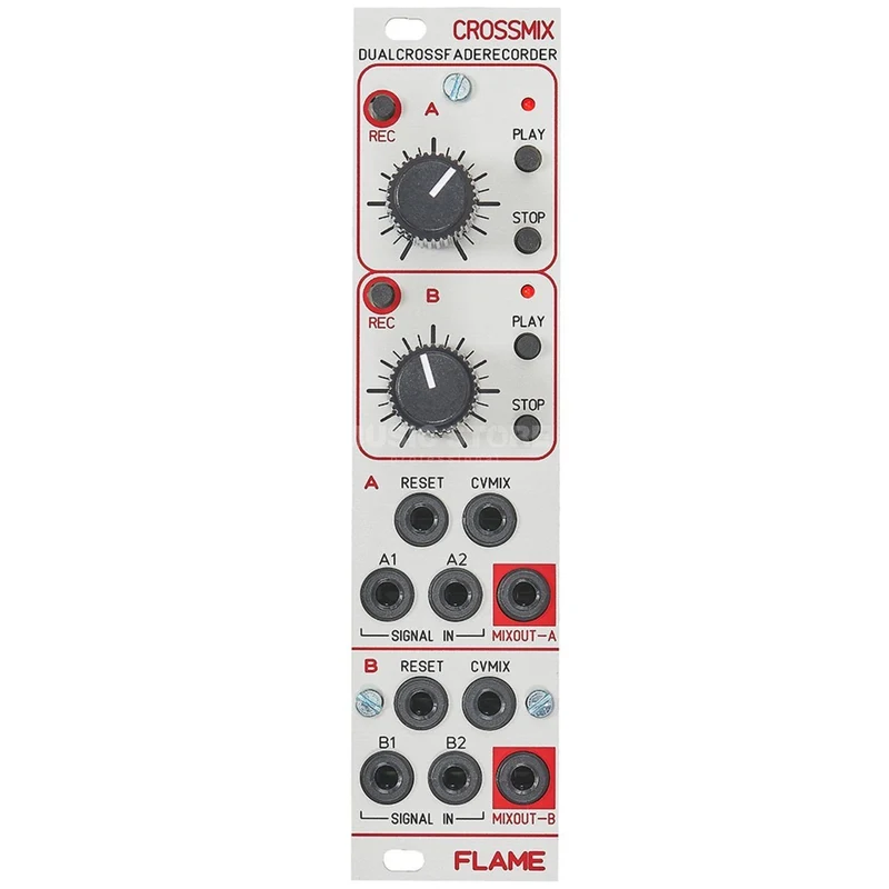 Flame "CROSSMIX" Dual Crossfader Rekorder