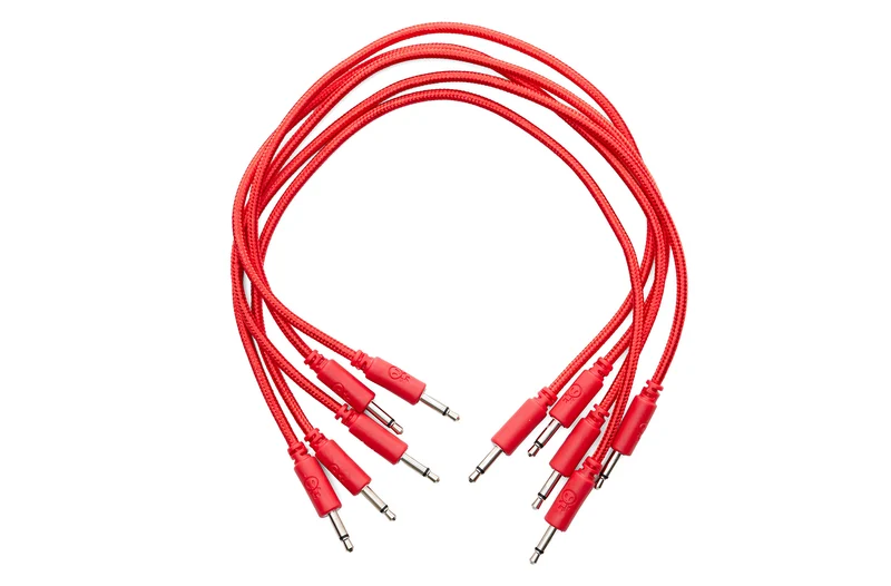 Erica Synths Braided Eurorack Patch Cables 30cm (5 pcs)