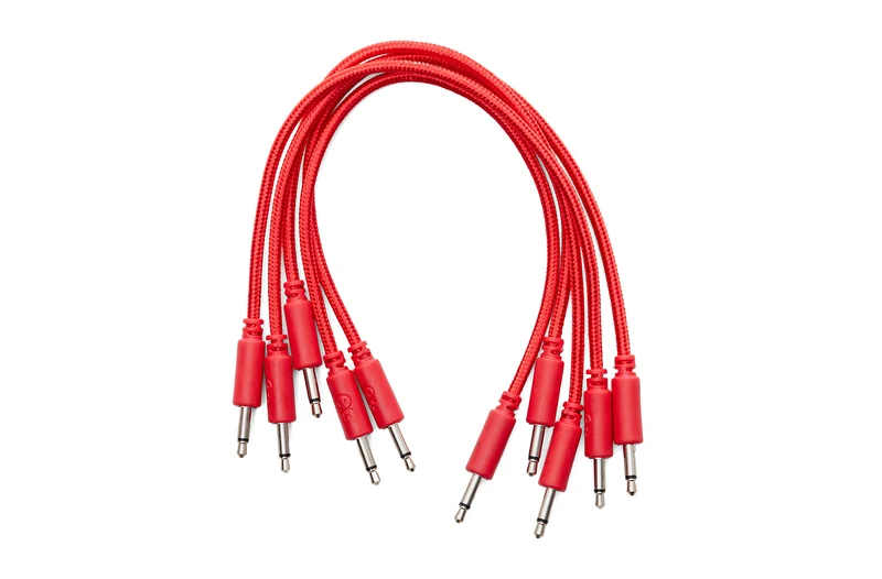 Erica Synths Braided Eurorack Patch Cables 20cm (5 pcs)