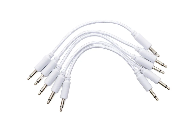 Erica Synths Braided Eurorack Patch Cables 10cm (5 pcs)