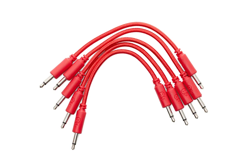 Erica Synths Braided Eurorack Patch Cables 10cm (5 pcs)