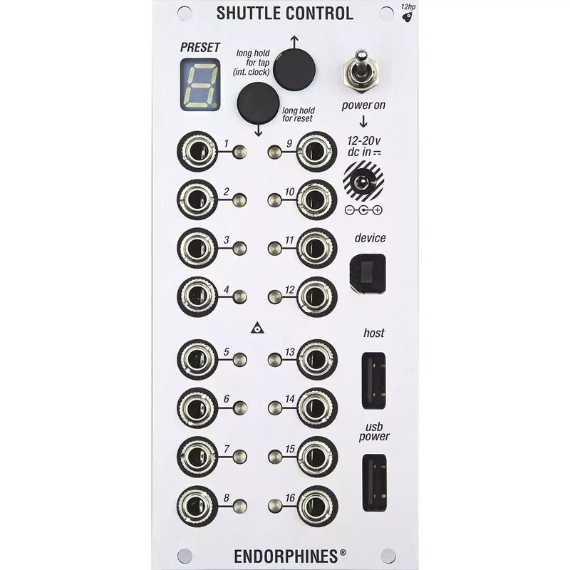 Endorphin.es Shuttle Control Silver