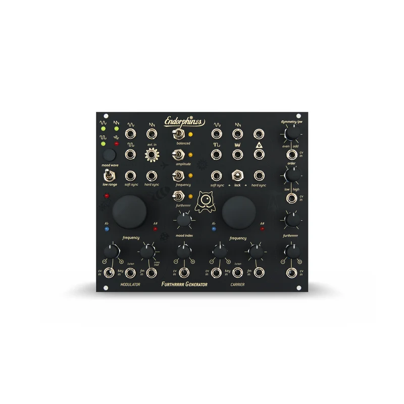 Endorphin.es BLCK_Furthrrrr Generator Dual VCO