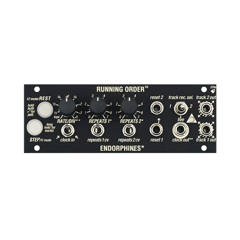 Endorphin.es 1U Running Order Black
