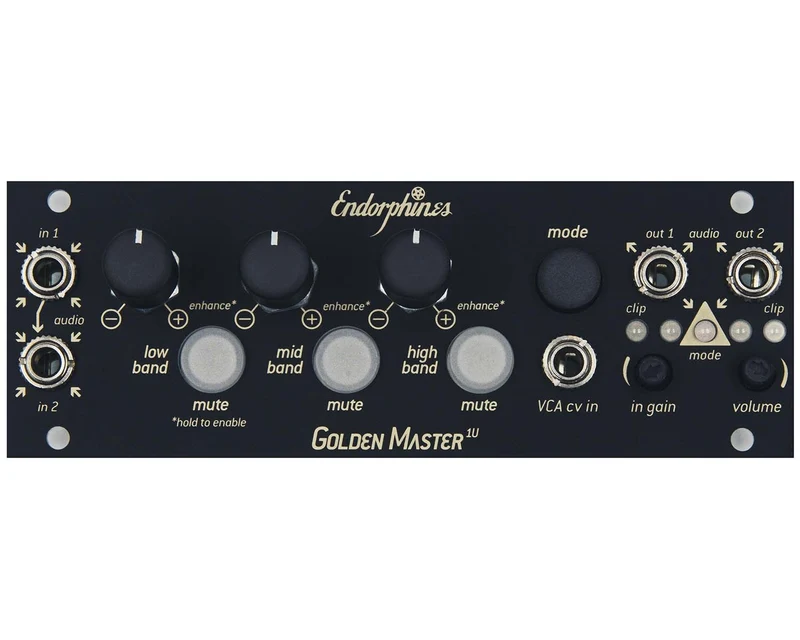 Endorphin.es 1U Golden Master Black
