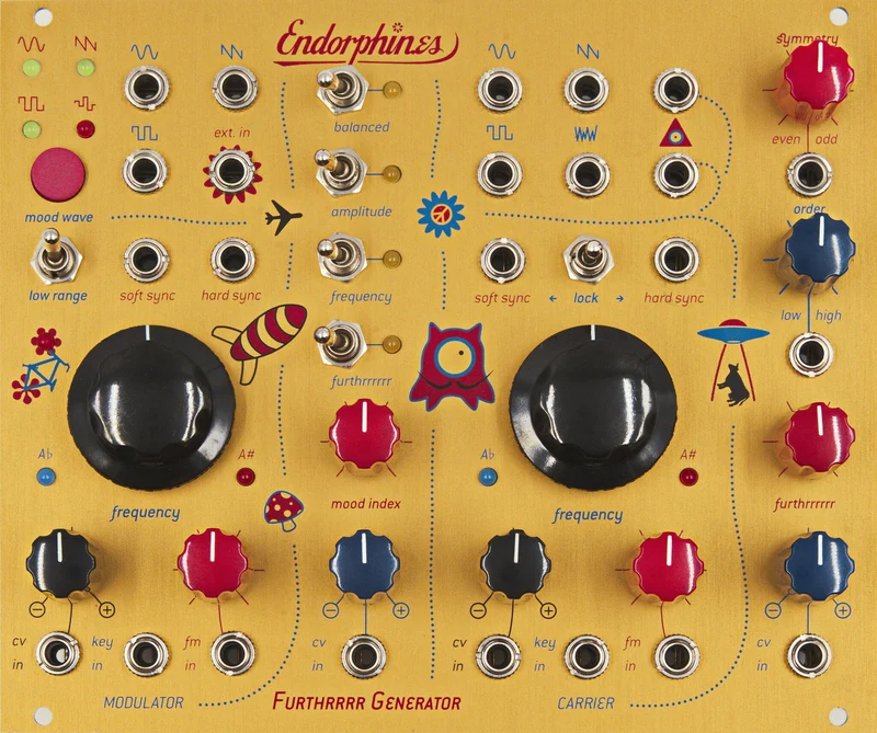 Endorphin.es Furthrrrr Generator Dual VCO