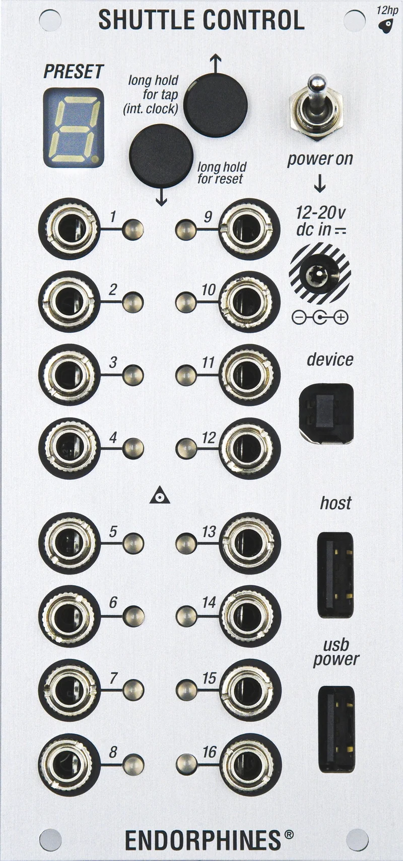 Endorphin.es Shuttle Control