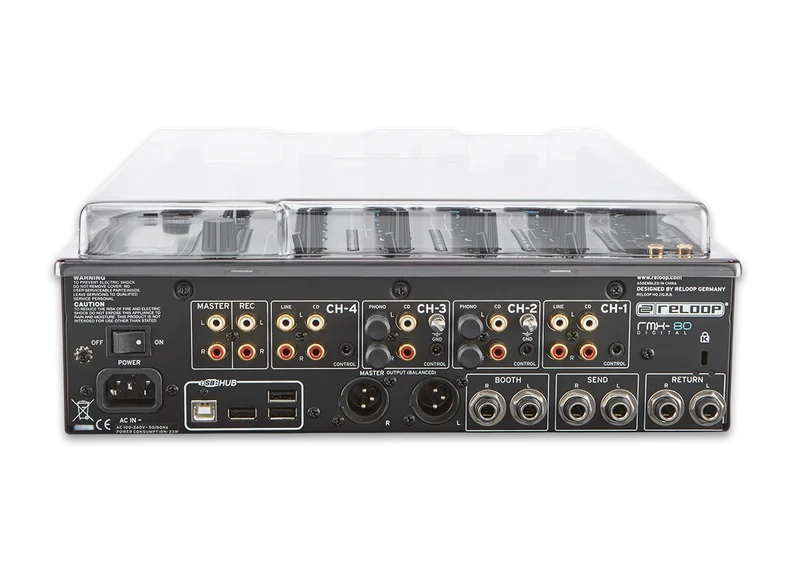 Decksaver Reloop RMX-60/RMX-80/RMX-90 cover