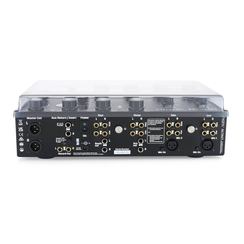 Decksaver Union Audio Orbit.4 LE & Orbit.4 LE FX cover
