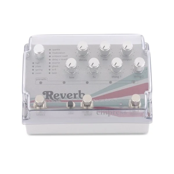 Decksaver Empress Effects Zoia. Echosustem. Reverb Cover