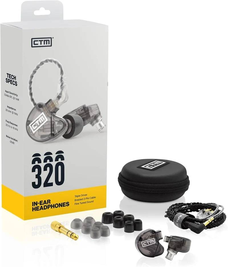 Clear Tune Monitors CE320 SMOKE