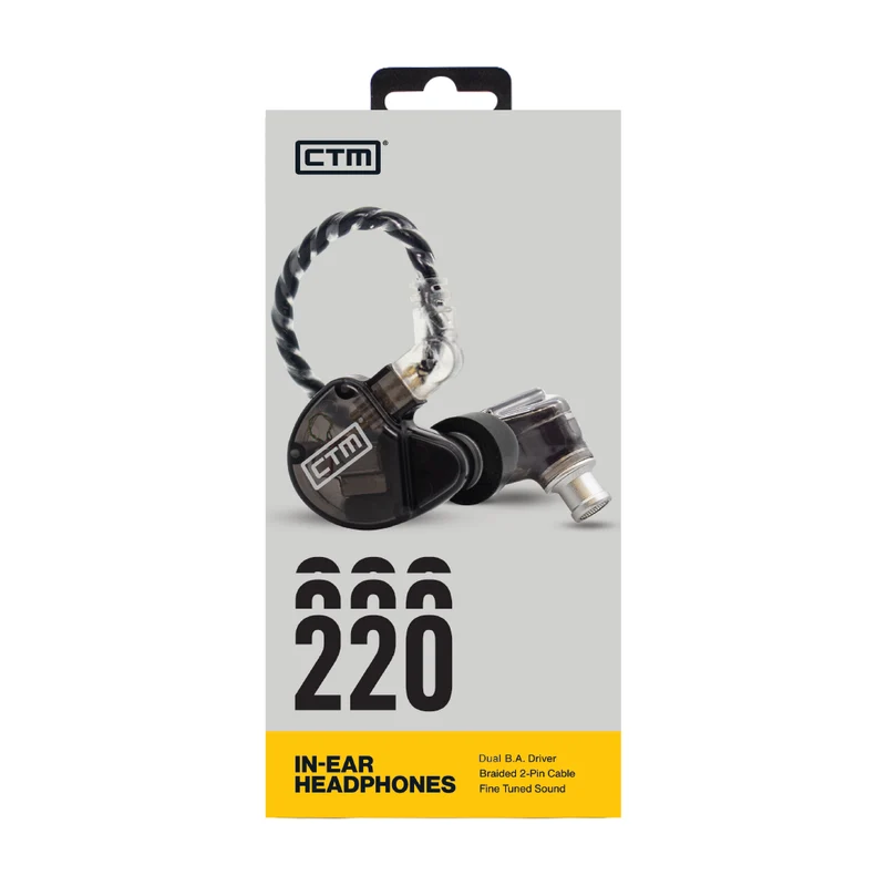Clear Tune Monitors CE220 SMOKE