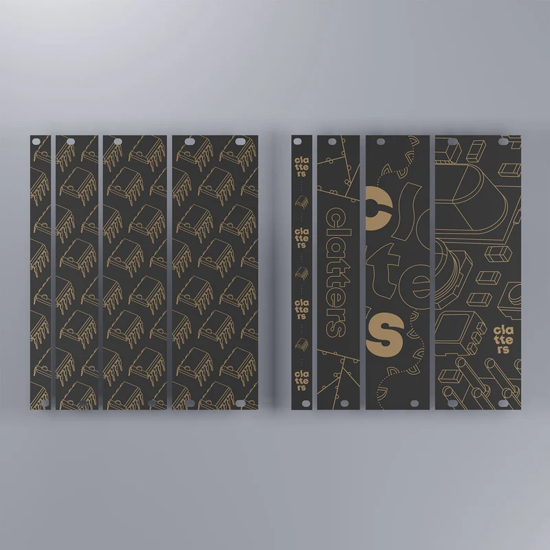 Clatters Machines Blank panels bundle