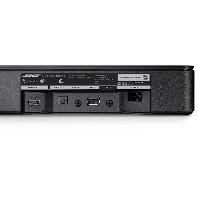 Bose TV Speaker Black