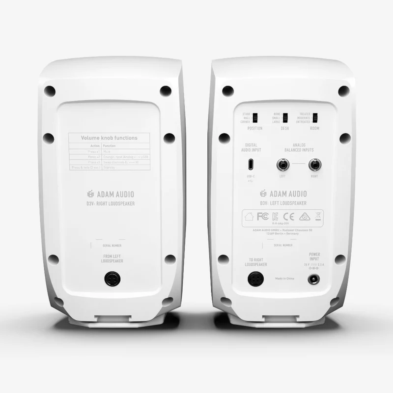 Adam Audio D3V White