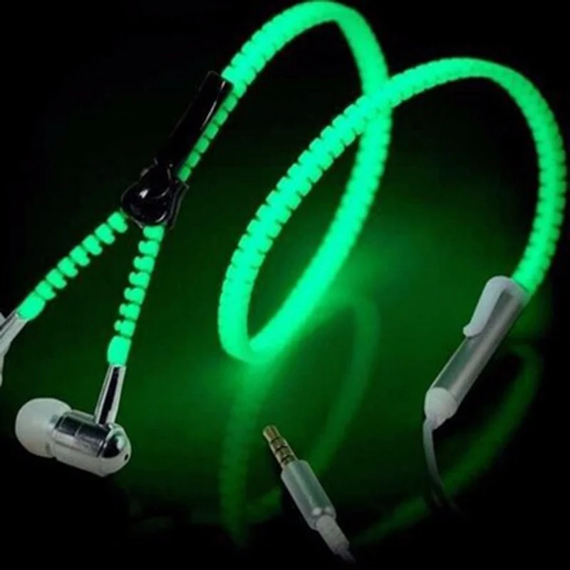 GERTONG Glowing Zipper Headphone