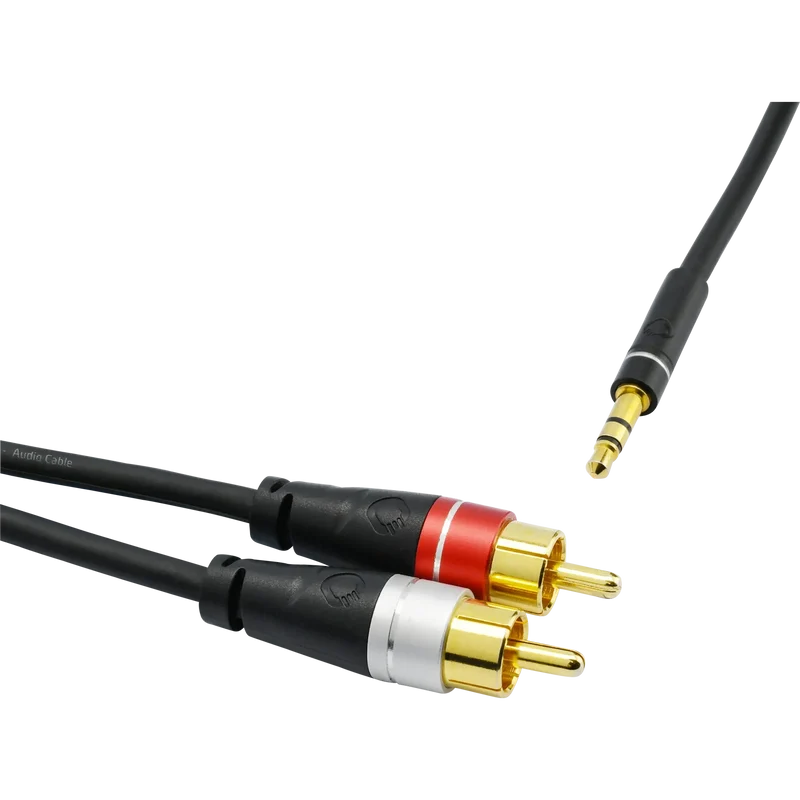 OEHLBACH Audio Jack RCA Link - Hochwertiges Klinkenstecker-Cinchkabel der SELECT-Klasse