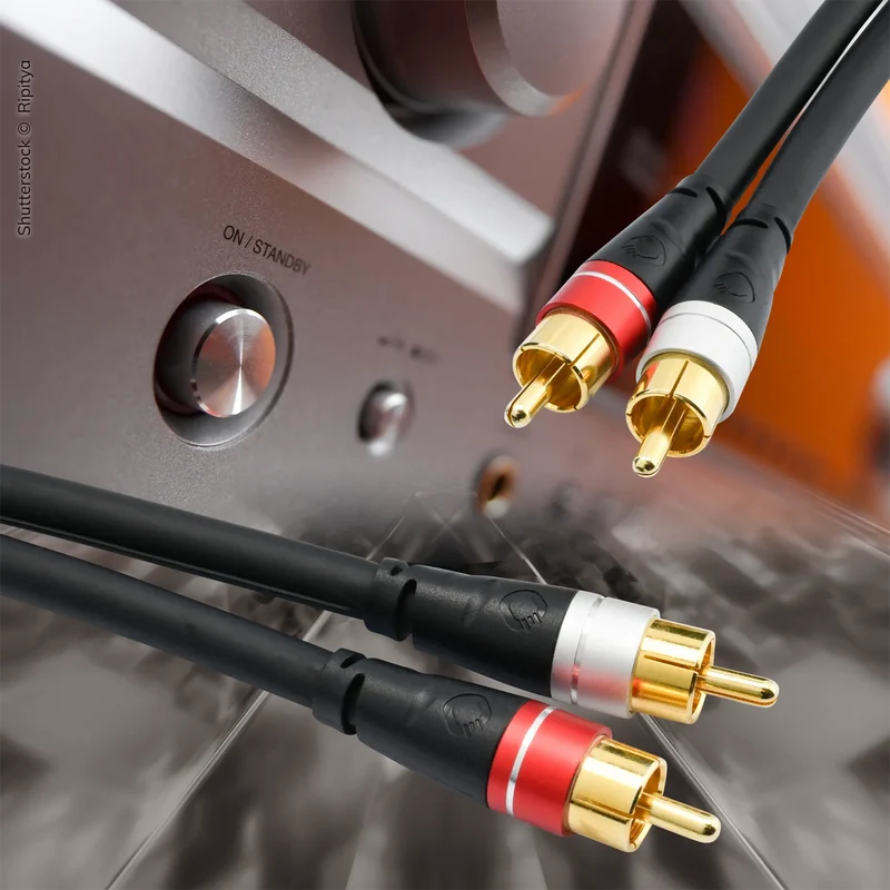 OEHLBACH Audio Link - Hochwertiges Stereo-Cinchkabel der SELECT-Klasse