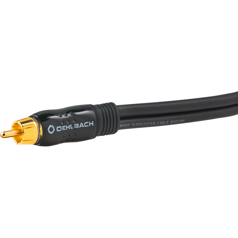 OEHLBACH BOOOM! Y-Subwoofer-Kabel Adapter