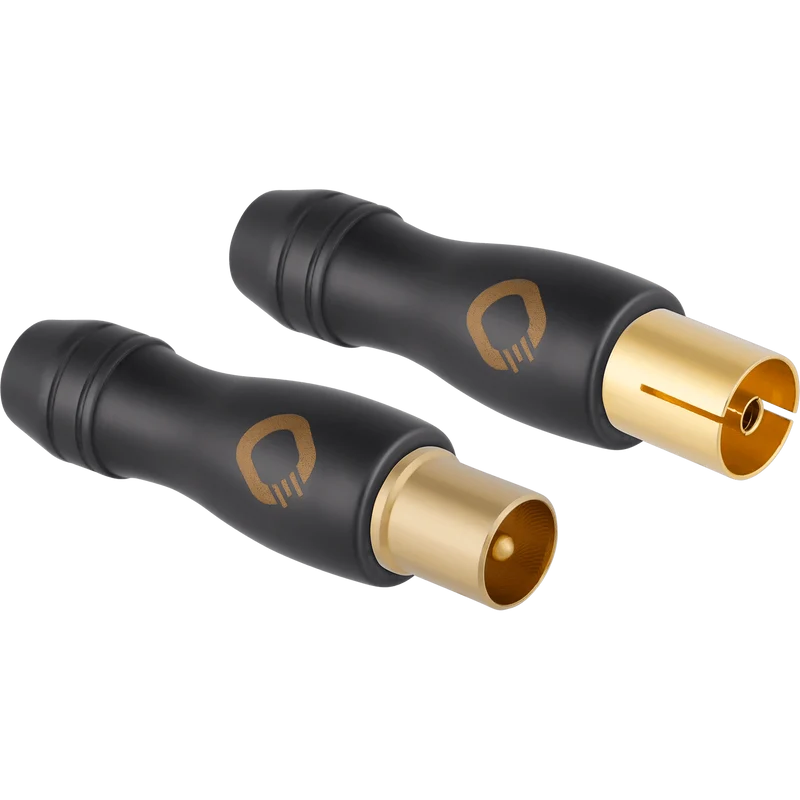 OEHLBACH Transmission Shift Antennen-Stecker IEC, 2er Set (Stecker+Buchse)
