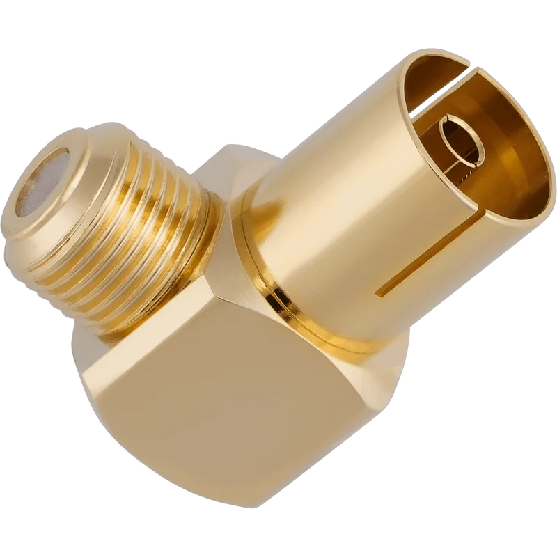 OEHLBACH Transmission Shift Antennenstecker IEC 90-Grad-Winkel weiblich, 1 Stück