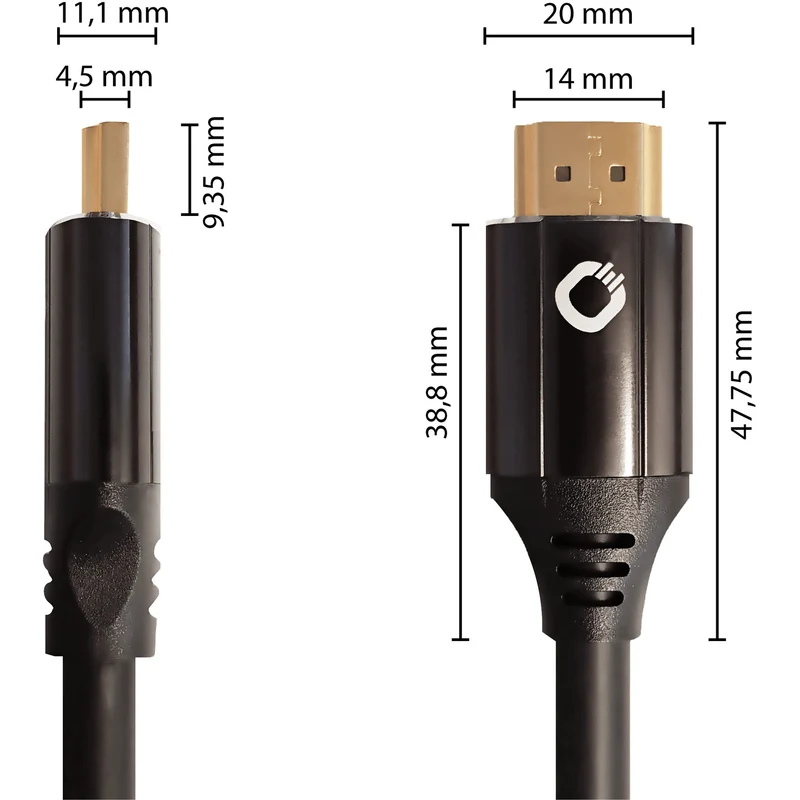 OEHLBACH Black Magic MK II - 8 K Ultra High-Speed HDMI® Kabel