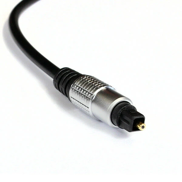 Toslink Kabel / LWL / Metal Plug - Variation "eBW"