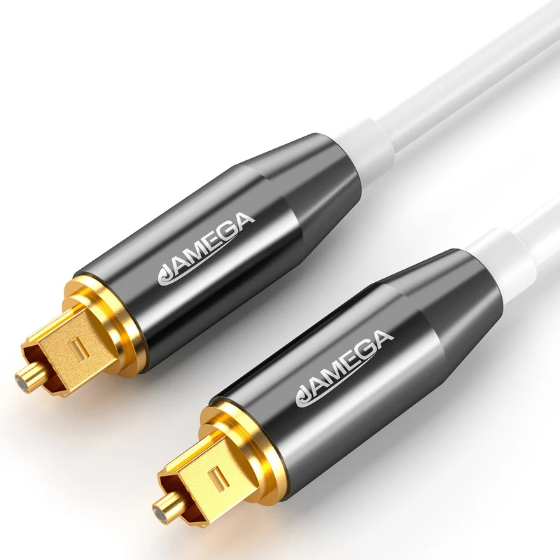 Toslink Premium Kabel *Weiß* - Variation