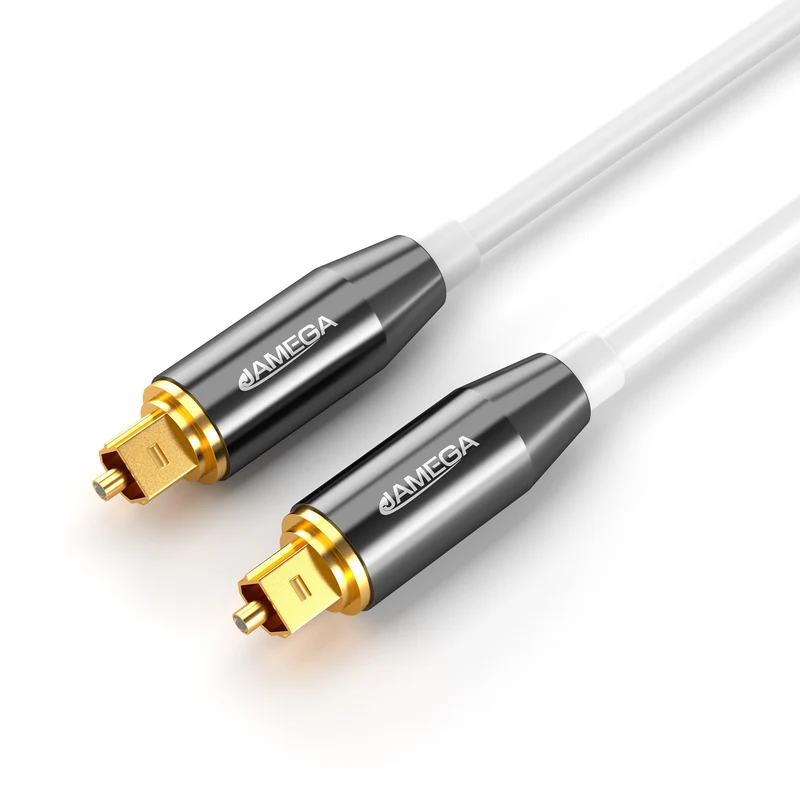 Toslink Premium Kabel *Weiß* - Variation