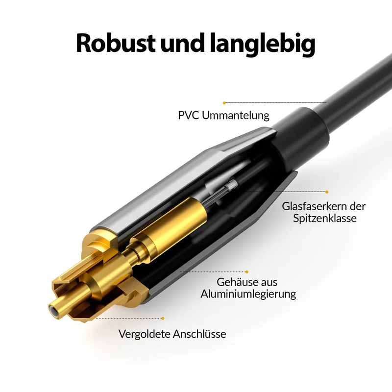 Toslink Premium Kabel - Variation